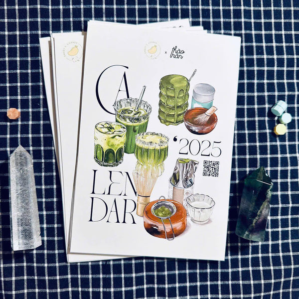 Desk Calendar 2025 Gift Set