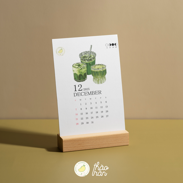 Desk Calendar 2025 Gift Set